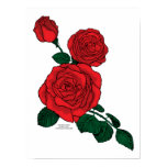 Red rose poster