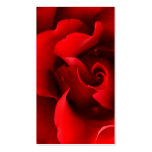 Red Rose - Roses Customized Template Business Cards