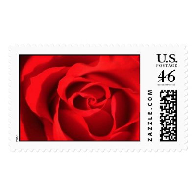 Red Rose Stamp
