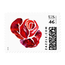 Red Rose Stamp stamps
