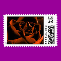 Red Rose Stamp stamps