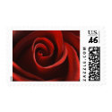 Red Rose stamps stamp