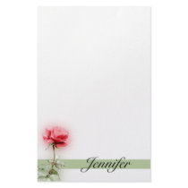 Red Rose Stationery