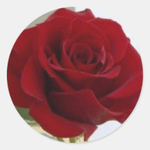 Red Rose Sticker