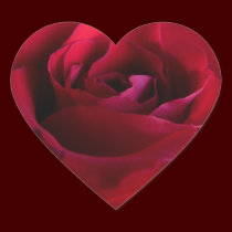 Red Rose Stickers Romantic Rose Gifts Keepsake stickers