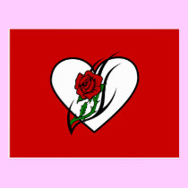 Red Rose Tattoo postcards
