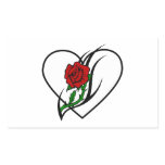 Red Rose Tattoo Stickers