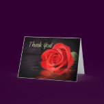 Red Rose Thank You