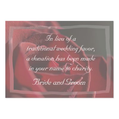 charity donation cards