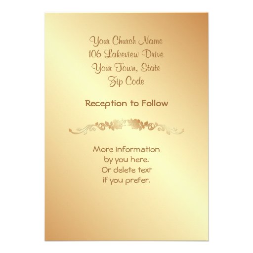 Red Rose - Wedding Invitation