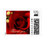 Red Rose Wedding Postage