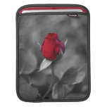 Red Rosebud Sleeves For iPads
