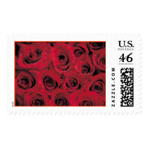Red Roses (1) [CUSTOMIZE] Postage Stamp