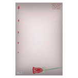 Red Roses (1) Stationery Paper