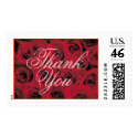 Red Roses (1), Thank You postage by bridalbydesign Red Roses (1), Thank You postage