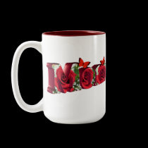 Red Roses 3D Mom Mug