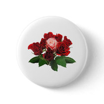 Red Roses and a Pink Rose buttons
