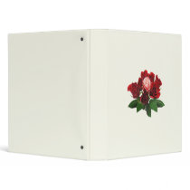 Red Roses and a Pink Rose binders