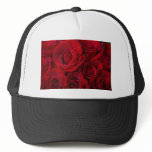 Red Roses and Water Drops hats