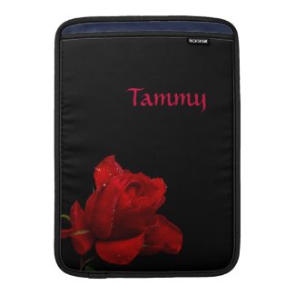 Red Roses Are For Love MacBook Sleeve