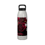 Red roses bouquet close up reusable water bottles