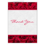 Red Roses Galore Thank You Card