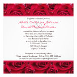 Red Roses Galore Wedding Invitation