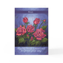 Red Roses Greeting Card