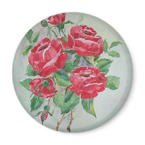 Red roses Magnet