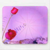 Red Roses Mousepad by elenaind Red Roses Mousepad