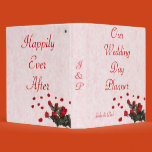 red, roses, wedding, photo, planner, wedding