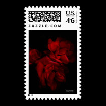 Red Roses Postage stamps
