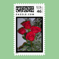 Red Roses postage