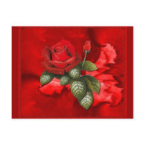 Red roses postcards by Creativeparty Red roses postcards