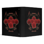 Red Roses & Tribal Graphics: Custom Binder