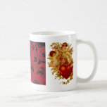 Red Roses & Wedding Cherubs (1) Favor Mug