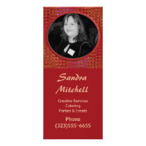 red round frame rack cards by DonnasPhotoFrames red round frame rack cards
