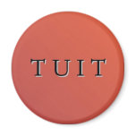 Red Round Tuit Magnet