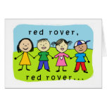 Red rover 100th birthday card