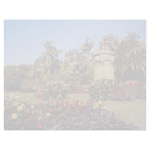 Red Royal Botanical Garden, Sydney, Australia flow Letterhead Design