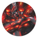 Red Rum Abstract Sticker by alexanderbutler Red Rum Abstract Sticker