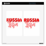 Red Russian design skins