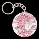 Red - Ruthless keychains