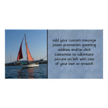 Red Sails Picture Card