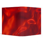 Red Satin Binder