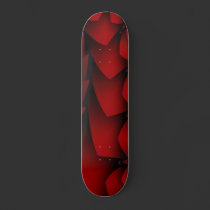 Red Scales Skateboard by dduhaime55 Red Scales Skateboard