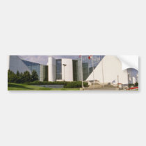 Red Scarborough Civic Center, Ontario, Canada flow bumper stickers