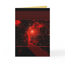 Red Scarf cards by MoiraAshleigh Red Scarf cards