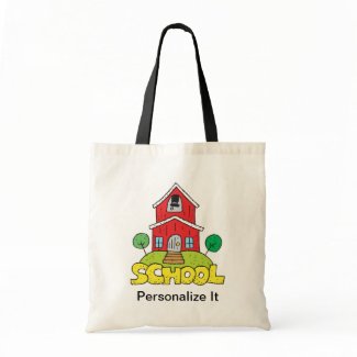 Red School House Bag bag