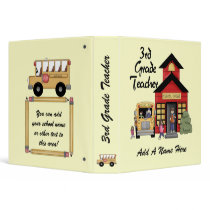 Red Schoolhouse 3rd Grade Teacher Binder by school_teacher Red Schoolhouse 3rd Grade Teacher Binder